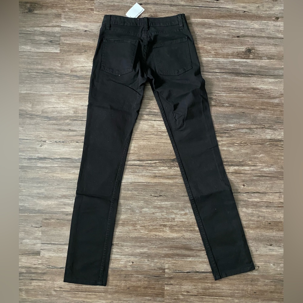 American Apparel (Stretch Twill Slim) with original tag [Jet Black] - Picture 3 of 5